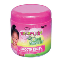 Thumbnail for DreamKids Olive Miracle Smooth Edges Anti-Frizzy Conditioning Gel – 6 oz - Elevate Styles