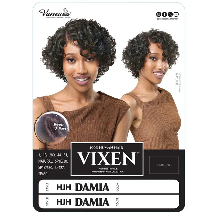 Vanessa VIXEN™ 100% Human Hair Wig – HJH Damia