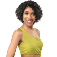 Thumbnail for Vanessa Vixen HJH Emillia 100% Human Hair Wig – Deep J-Part Short Curly Bob Styler_OT27