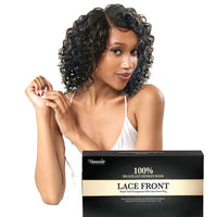 Thumbnail for Vanessa TDJH Gemma 100% Brazilian Human Hair HD Lace Front Wig – Hand-Tied Transparent Deep J-Part Shoulder-Length Curly Cut
