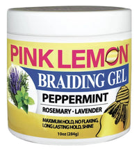 Thumbnail for Pink Lemon Braiding Gel Peppermint – Maximum Hold 10 oz - Elevate Styles
