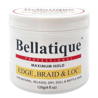 Thumbnail for Bellatique Professional Maximum Hold Edge, Braid & Loc Gel – 4 oz