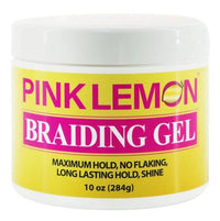 Thumbnail for Pink Lemon Braiding Gel Original – Maximum Hold 10 Oz - Elevate Styles