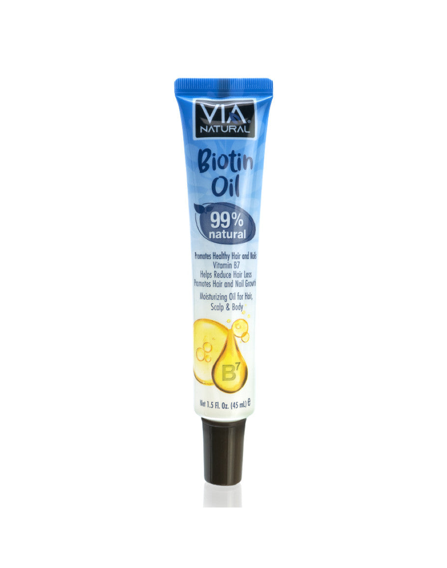 Via Natural Biotin Oil – 99% Natural