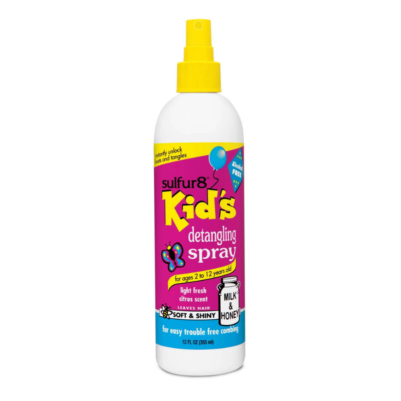 Sulfur8 Kid’s Detangling Spray – 12 oz - Elevate Styles