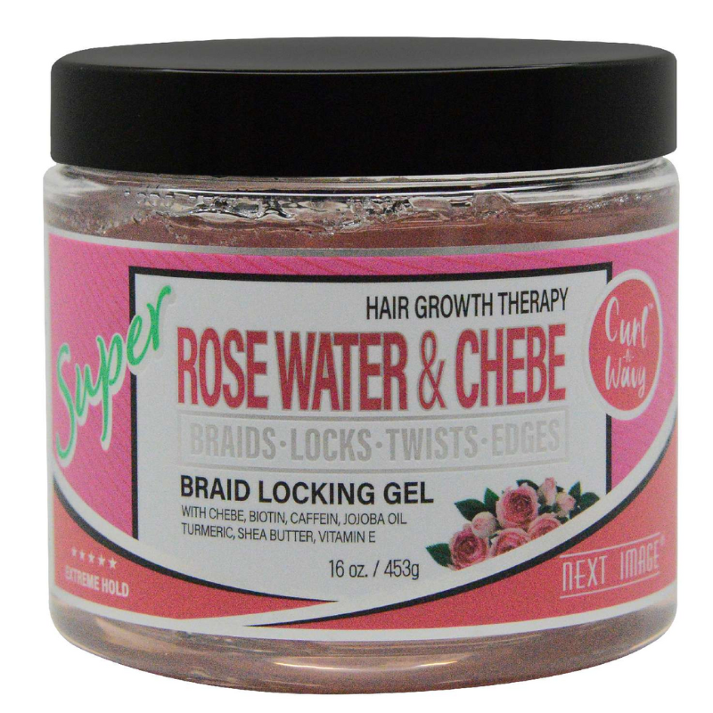 Next Image Braid Lock Gel – Rose Water 16 oz - Elevate Styles