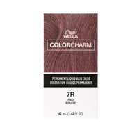 Thumbnail for Wella Color Charm Permanent Liquid Hair Color 7R Red – 1.42 fl oz - Elevate Styles