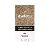 Thumbnail for Wella Color Charm Permanent Liquid Hair Color 8N Light Blonde – 1.42 fl oz - Elevate Styles