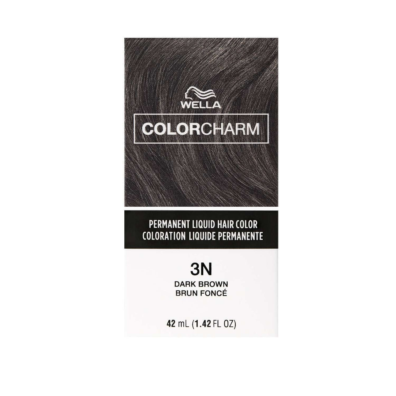 Wella Color Charm Permanent Liquid Hair Color 3N Dark Brown 1.42 oz