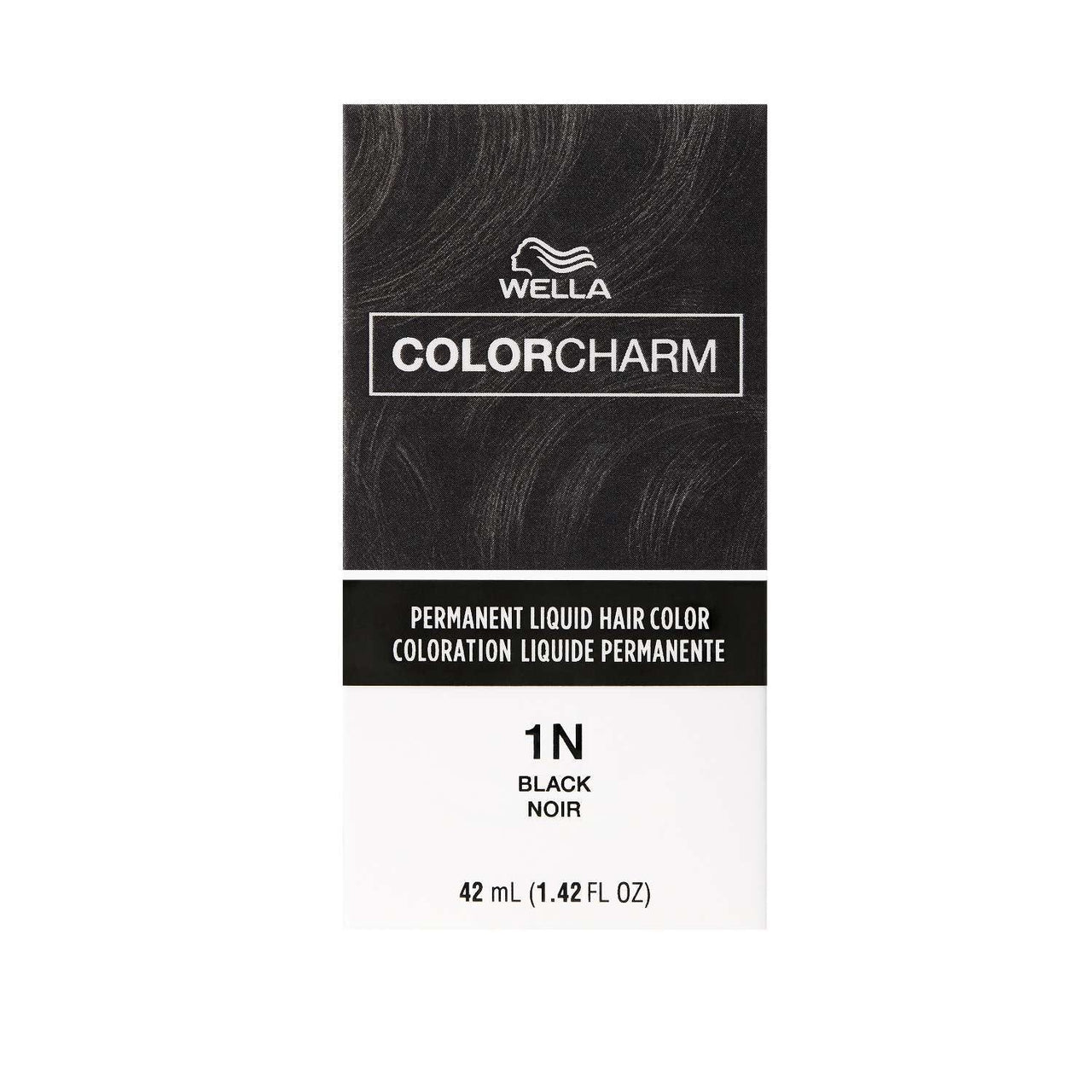 Wella Color Charm Permanent Liquid Hair Color 1N Black – 1.42 fl oz - Elevate Styles