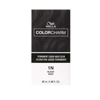 Thumbnail for Wella Color Charm Permanent Liquid Hair Color 1N Black – 1.42 fl oz - Elevate Styles