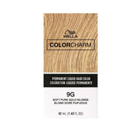 Thumbnail for Wella Color Charm Permanent Liquid Hair Color 9G Soft Pure Gold Blonde – 1.42 fl oz - Elevate Styles