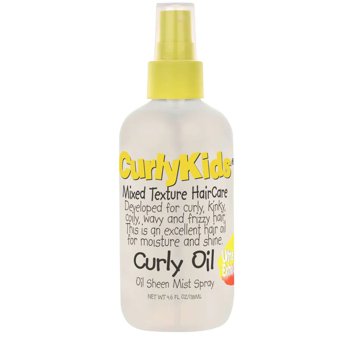 CurlyKids Curly Oil Sheen Mist Spray – 6 fl oz - Elevate Styles