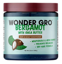 Thumbnail for Wonder Gro Bergamot with Shea Butter Hair & Scalp Conditioner – 12 oz - Elevate Styles