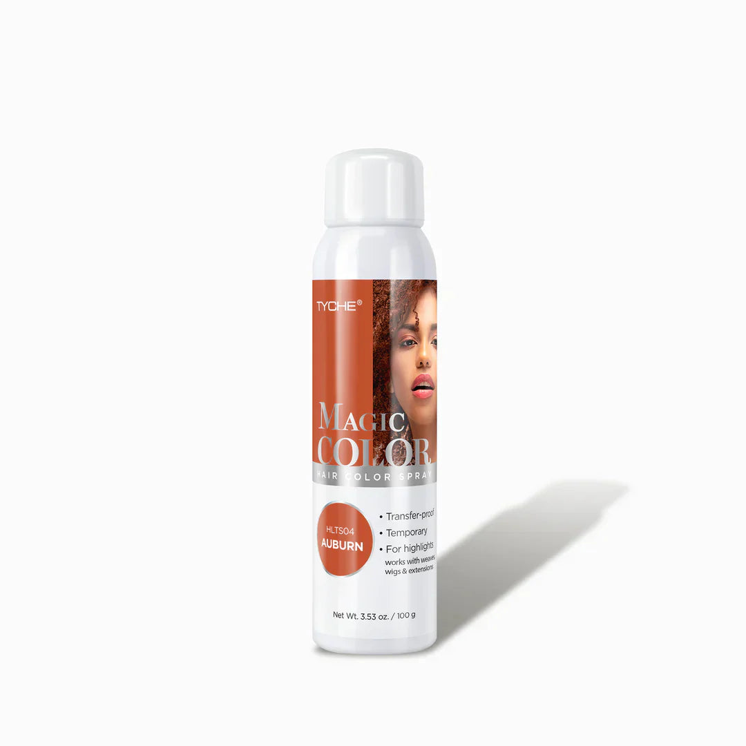 Tyche Magic Color Hair Color Spray – Auburn (3.53 oz) - Elevate Styles