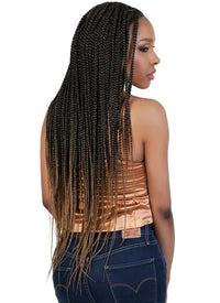 Thumbnail for Motown Tress Hand-Braided Lace Front Wig – WLB.TRIBOX Color NATURAL