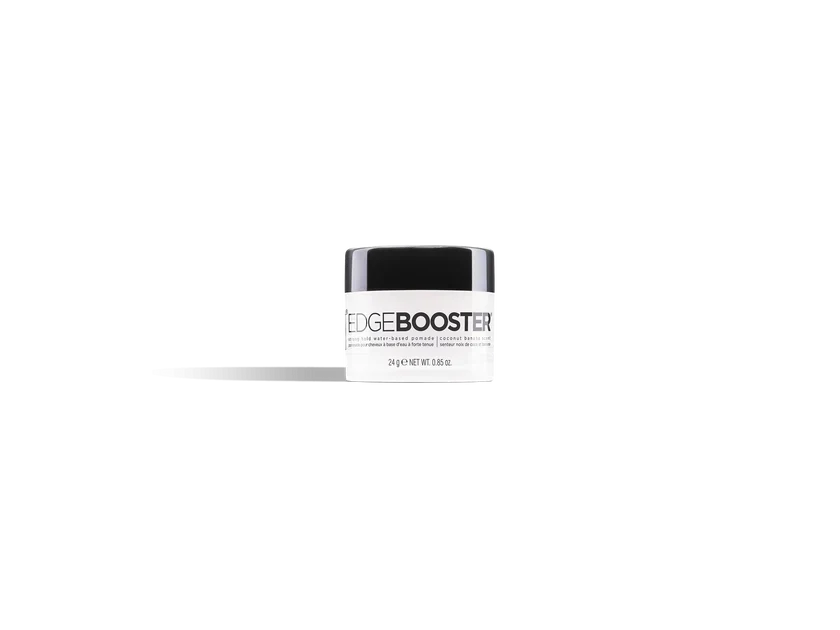 Style Factor Edge Booster Strong Hold Water-Based Pomade (Coconut Banana Scent - Travel Size) 0.85oz