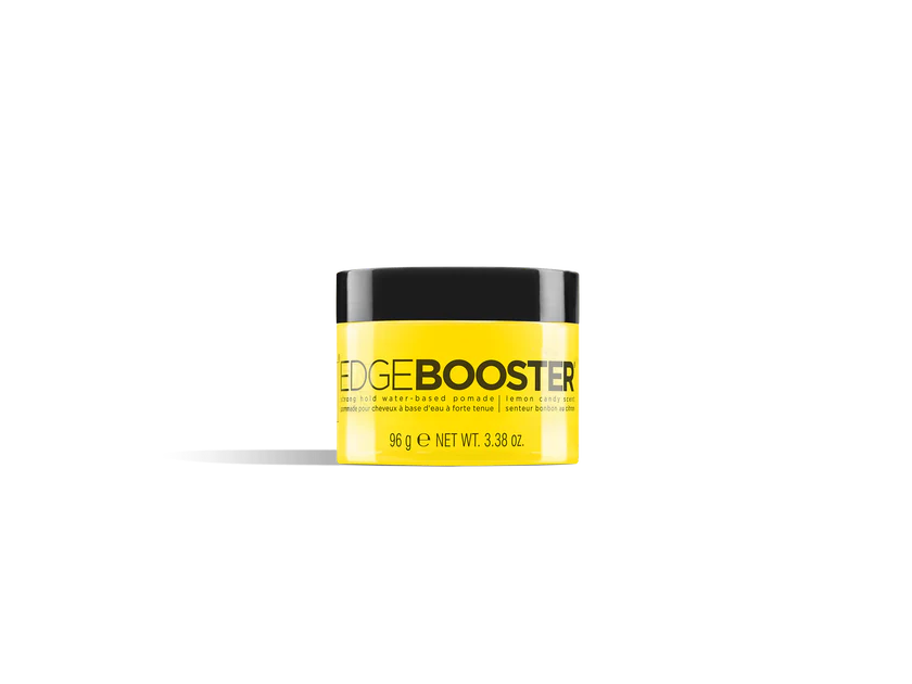 Style Factor Edge Booster Strong Hold Water-Based Pomade (Lemon Candy Scent) 3.38oz