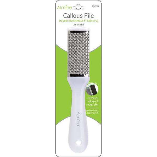 Almine Callous File Double Sided Metal File Emery 5388