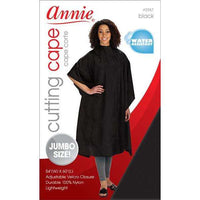 Thumbnail for Annie Cutting Cape – Jumbo Size, Black #3967 - Elevate Styles
