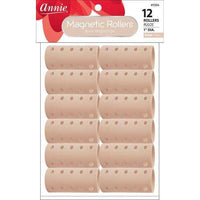 Thumbnail for Annie Magnetic Rollers Beige 1 Inch 12 Pack 1354