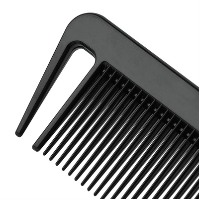 Annie Pin Tail Section Comb Black 96 - Elevate Styles
