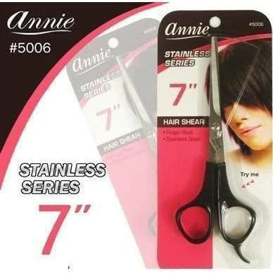 ANNIE STAINLESS SERIES HAIR SHEAR 7" #5006 - Elevate Styles
