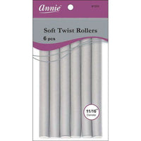 Thumbnail for Annie Soft Twist Rollers Gray 1204