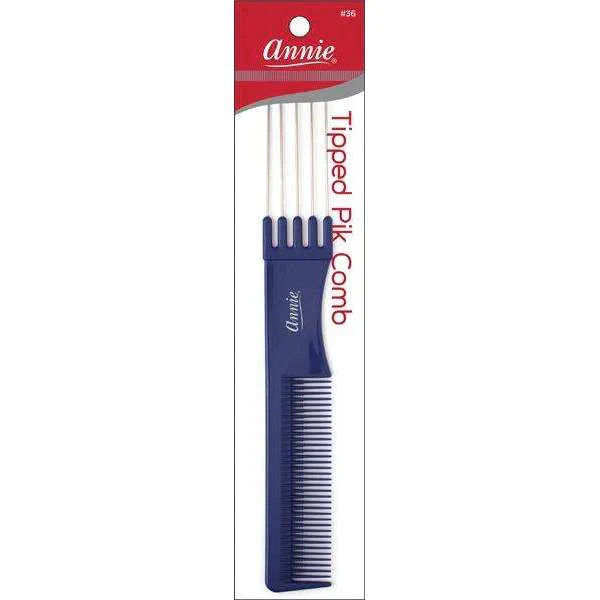 Annie Tipped Pik Comb ,36 - Elevate Styles