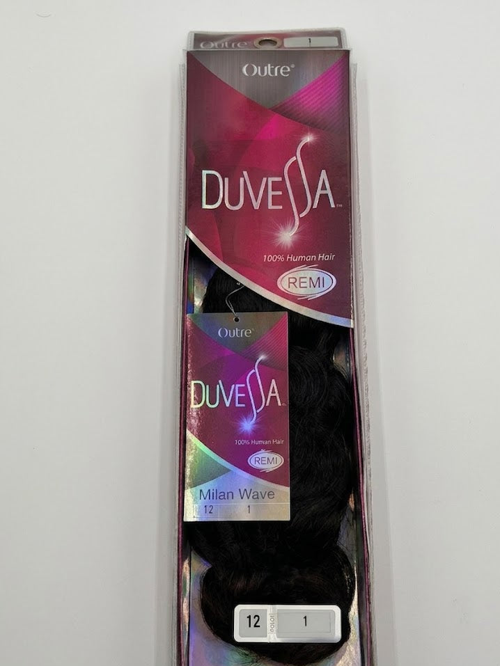 Outre Duvessa 100% Human Hair Remi Weave - Milan Wave - 12" - Elevate Styles