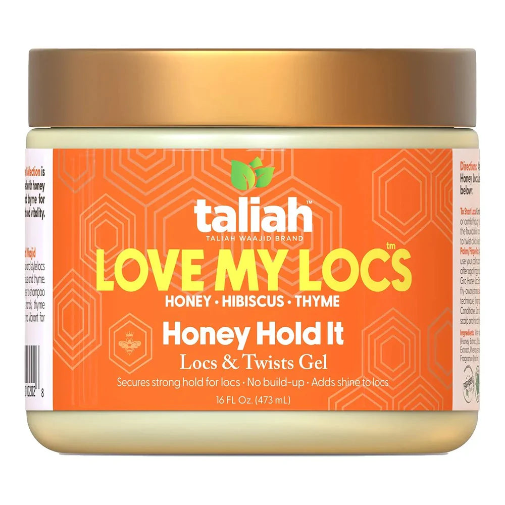 Taliah Waajid Love My Locs Honey Hold It Locs and Twists Gel 16 oz - Elevate Styles