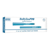 Thumbnail for BaBylissPRO Nano Titanium Limited Edition Ultra-Thin Flat Iron Duo (1