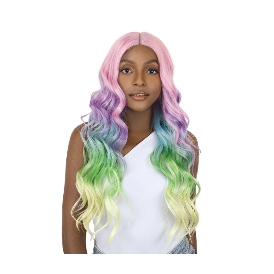 Unicorn Body Wave rainbow clean no overlay