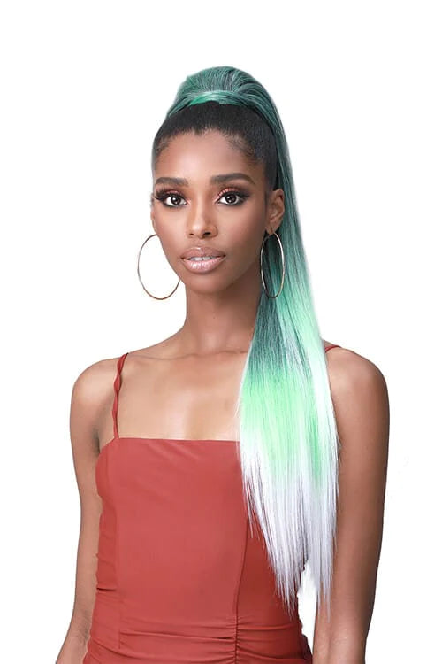 Bobbi Boss Miss Origin Designer Mix Tress Up Yaky Straight 32" Ponytail MOD011 ** LAST CALL - Elevate Styles