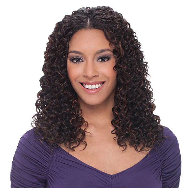 Que by Milky Way: Fourbulous Beach Curl 4PCS - 100% HUMAN HAIR - Elevate Styles