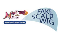 Thumbnail for Chade Magic Lace Fake Scalp 13x4 Synthetic Wig FS134R Romantic Wave