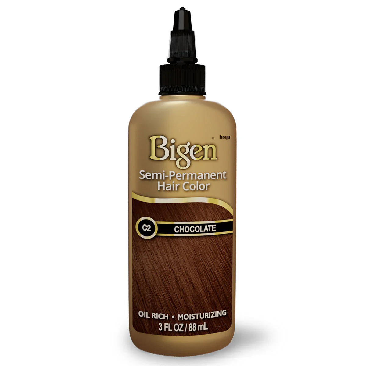 Bigen Semi-Permanent Hair Color C2 Chocolate 3 fl. oz. - Elevate Styles