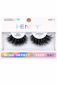 Thumbnail for i Envy Mink Impact Everyday 11 Vegan Mink Strip Lashes MIE11 - Elevate Styles