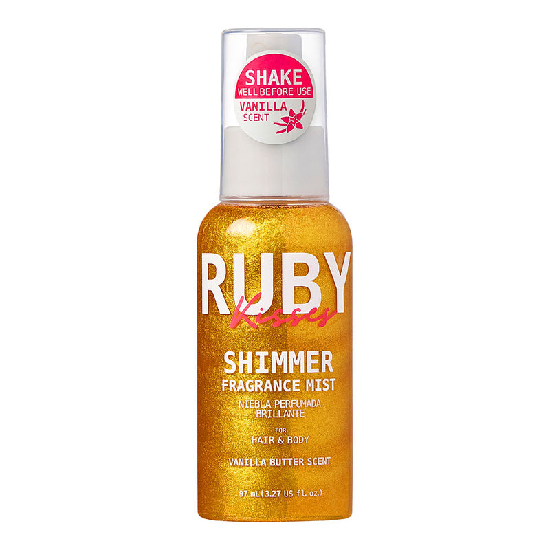 Ruby Kisses Shimmer Fragrance Mist Vanilla Butter Scented - Elevate Styles
