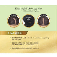 Thumbnail for Sensationnel Chic Bob Collection Glueless HD Lace Wig – Bob Unit 13