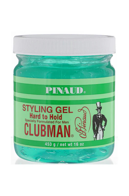 Clubman Pinaud Styling Gel – Hard to Hold 16 OZ
