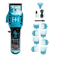 Thumbnail for Hot & Hotter Professional Rechargeable Clippers Blue Frost - Elevate Styles