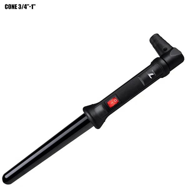 Tyche Rod Round Ceramic Teflon Professional Curling Iron - 3/4"