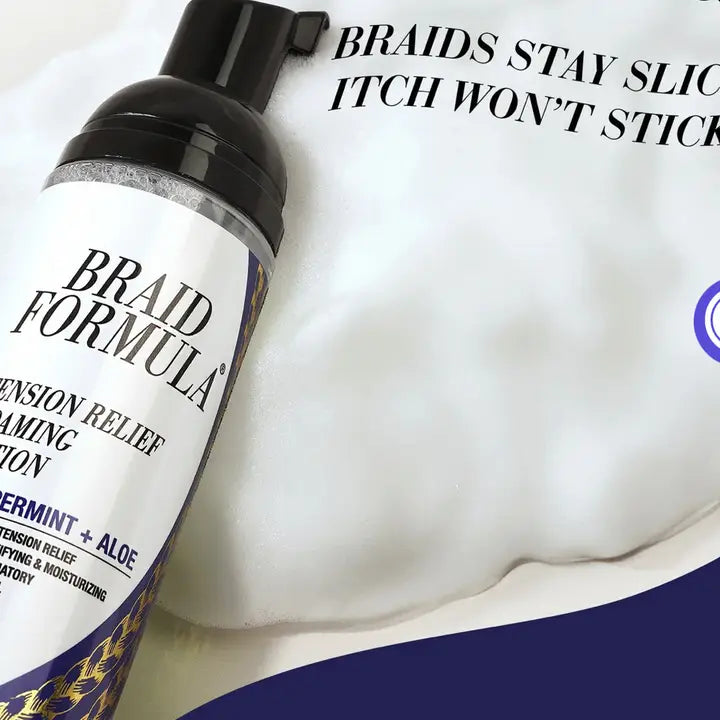 EBIN New York Braid Formula Tension Relief Foaming Lotion 8.5oz - Elevate Styles