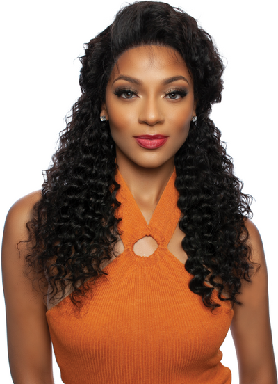 Mane Concept Trill 13A 13"x4" Ear to Ear Deep Lace Front Wig - Deep Wave 26" TRE2304 - Elevate Styles
