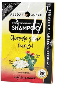 Thumbnail for Allday Curls Strengthening & Hydrating Shampoo – 1.75 fl oz - Elevate Styles