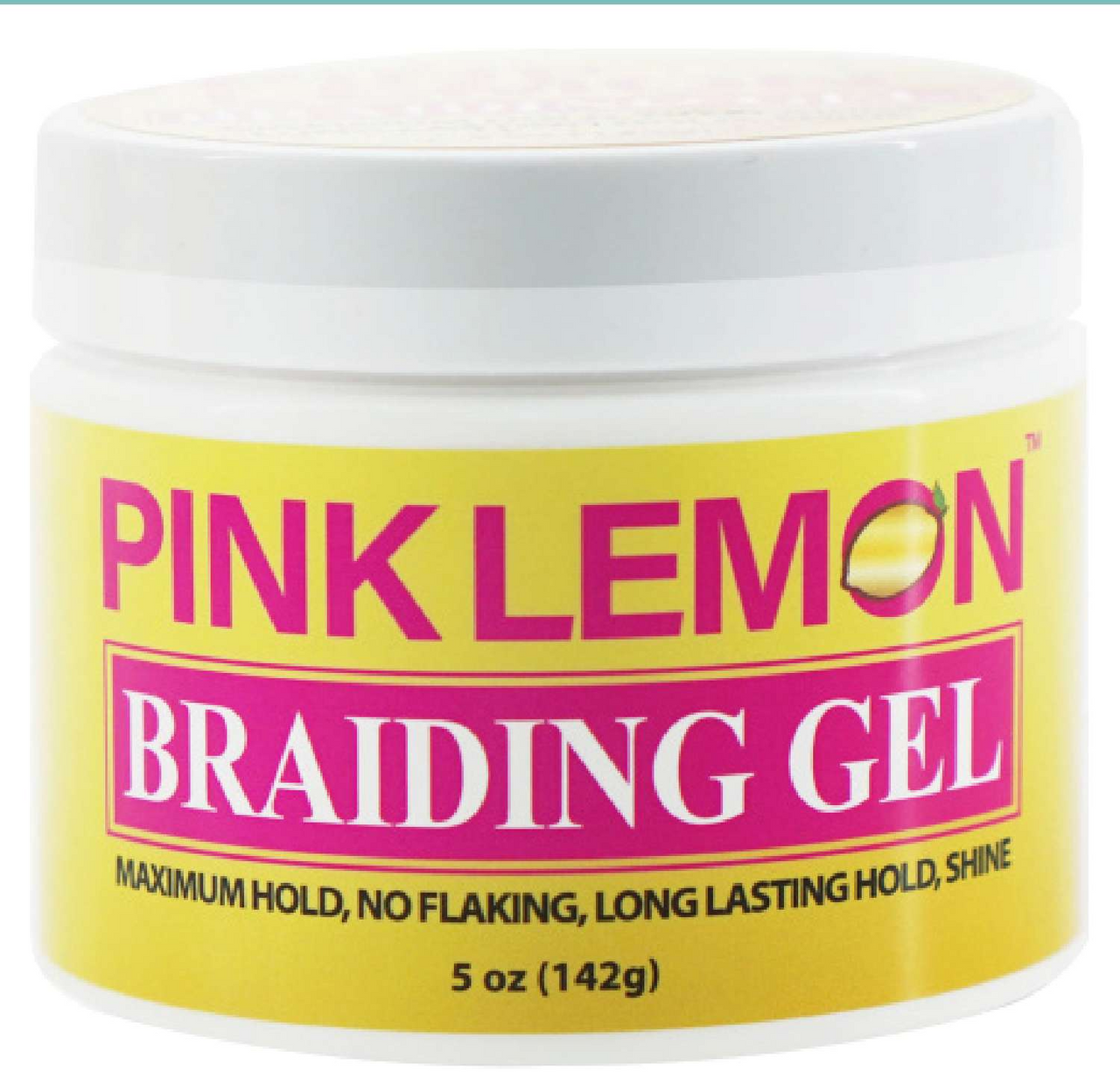 Pink Lemon Braiding Gel – 5 oz - Elevate Styles