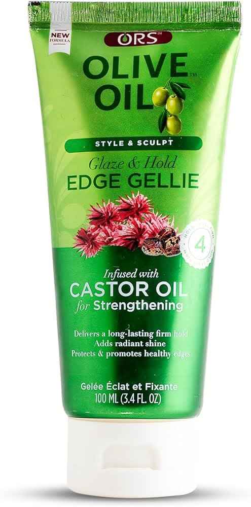 ORS Olive Oil Glaze & Hold Edge Gellie With Castor Oil 3.4oz - Elevate Styles