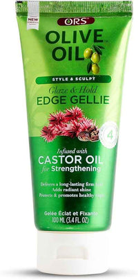 Thumbnail for ORS Olive Oil Glaze & Hold Edge Gellie With Castor Oil 3.4oz - Elevate Styles