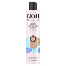 NOU No Strip Sulfate-Free Shampoo with Avocado Oil – 10.1 oz - Elevate Styles